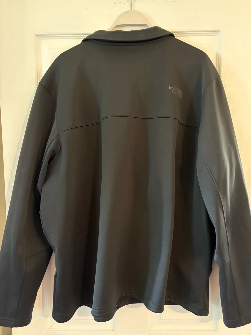 Big & Tall The North Face Men's Charcoal Softshell Full-Zip Jacket size XXXL